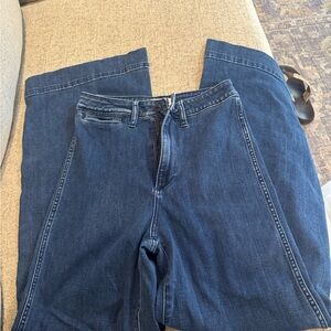 Emmett Wide-Leg Crop Jeans in Rosalie Wash